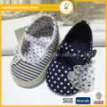 2015 hot selling lovely handmade baby girl shoes China factory